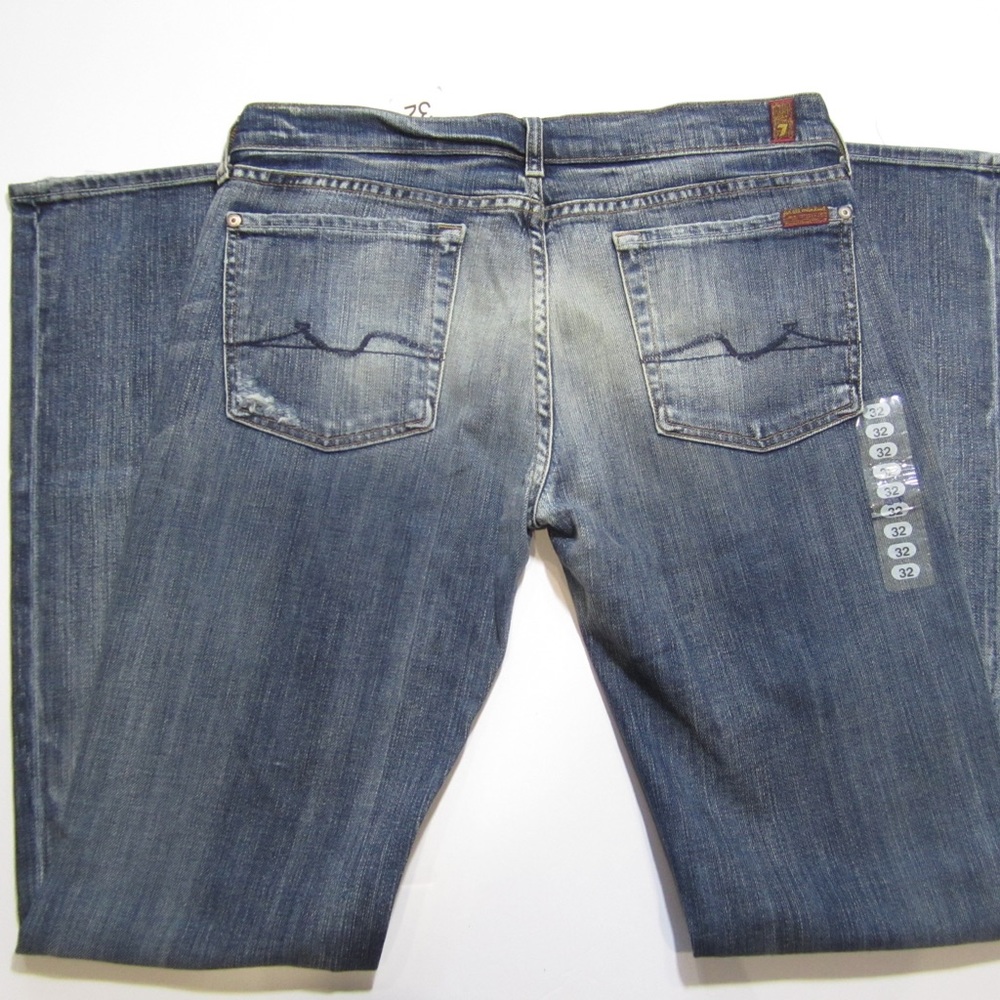 NWT 7 For All Mankind Nakita Bootcut Jeans Sz 32 - Picture 5 of 8